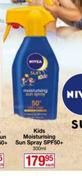 Nivea Kids Moisturising Sun Spray SPF50+-300ml