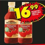 Wellington's Tomato Sauce-700ml Each