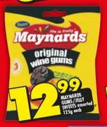 Mynards Gums/Jelly Sweet-125g Each