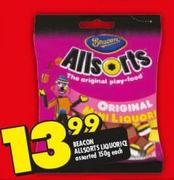Beacon Allsorts Liquorie-150g Each