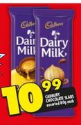 Cadbury Chocolate Slabs-80g Each