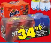Fanta/Sprite/Stoney Cold Drink-6x330ml Per Pack