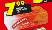 Baumann's Match Biscuits-180g