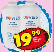Lovies Baby Powder-400g Each