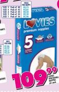 Lovies Disposable Diapers Size 4-Per Diaper