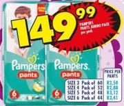 Pampers Pants Jumbo Pack-Per Pack