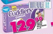 Cuddlers Comfort Disposable Nappies-Per Pack