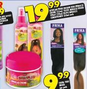 African Pride Dream Kids Miracle Creme-125ml/Olive Miracle Braid Spray-250ml/Olive Miracle Condition