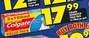 Colgate Toothpaste Value Pack-2 x 100ml Per Pack 