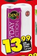 Dinu Kitchen Towels 2 Per Pack