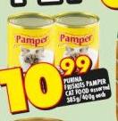Purina Friskies Pamper Cat Food Assorted-385g/400g Each