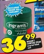 Ingram's Camphor Cream Assorted-500ml  
