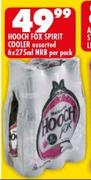 Hooch Fox Spirit Cooler NRB-6x275ml Per Pack