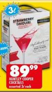Huntley Cooper Cocktails-3Ltr Each