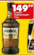 Klipdrift Premium Brandy-750ml