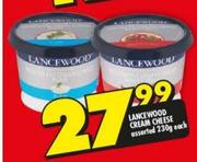 Lancewood Cream Cheese-230g Each