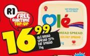 Ole Bread Spread 25% Fat Spread-1kg
