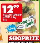 Seasons Standard Apples-1.5Kg