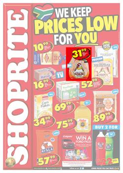 Shoprite KZN : Prices Low (25 Sep - 08 Oct 2017), page 1
