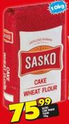 Sasko Cake Wheat Flour-10Kg 