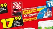 Colgate Toothpaste Value Pack-2x100ml Per Pack