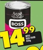 Boss Dog Food-870g