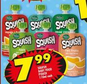 Squish Baby Food Pouch-110ml Each