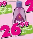 Johnson's Baby Shampoo-200ml