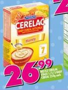 Nestle Cerelac Stage 1/2/3 Baby Cereal-250g Each