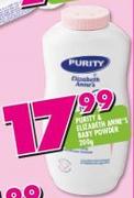 Purity & Elizabeth Anne's Baby Powder-200g