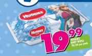 Huggies Baby Wipes-56/64 Per Pack
