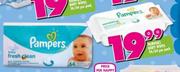 Pampers Baby Wipes-56/64 Per Pack