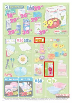 Shoprite KZN : Low Prices For Baby (25 Sep - 08 Oct 2017), page 3