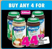 Purity Toddler Food Assorted-4 x 250ml