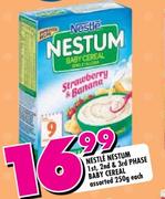 Nestle Nestum 1st, 2nd & 3rd Phase Baby Cereal Assorted-250g Each
