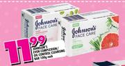 Johnson's Even Complexion/Oil Control Cleansing Bar-100g Each