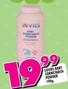  Lovies Baby Cornstarch Powder-100g