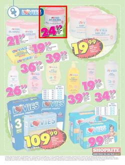 Shoprite : Low Prices For Baby (22 Sep - 08 Oct 2017), page 12