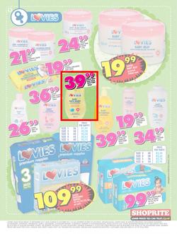 Shoprite : Low Prices For Baby (22 Sep - 08 Oct 2017), page 12