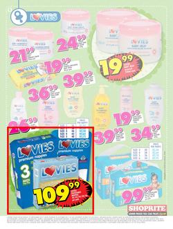 Shoprite : Low Prices For Baby (22 Sep - 08 Oct 2017), page 12