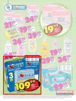 Shoprite : Low Prices For Baby (22 Sep - 08 Oct 2017), page 12