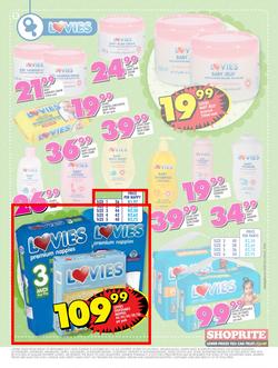 Shoprite : Low Prices For Baby (22 Sep - 08 Oct 2017), page 12