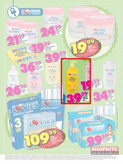 Shoprite : Low Prices For Baby (22 Sep - 08 Oct 2017), page 12