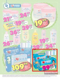 Shoprite : Low Prices For Baby (22 Sep - 08 Oct 2017), page 12