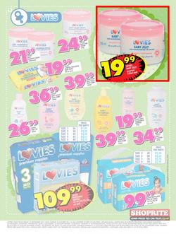 Shoprite : Low Prices For Baby (22 Sep - 08 Oct 2017), page 12