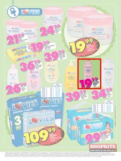 Shoprite : Low Prices For Baby (22 Sep - 08 Oct 2017), page 12