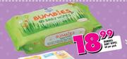Bumbies Baby Wipes-60's Per Pack