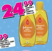 Johnson's Baby Shampoo-200ml Each