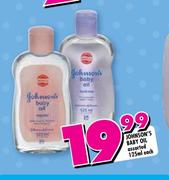 Johnson's Baby Oil Assorted-125ml Each