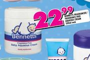 Bennetts Fragranced/Fragrance Free Aqueous Cream-500ml Each